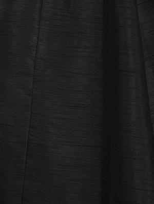 black silk blend aline skirt - 14703855 - Standard Image - 4