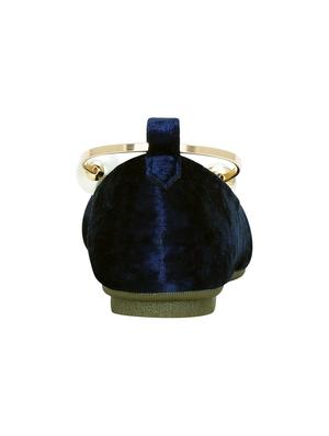 blue faux leather slip on ballerina - 14705302 - Standard Image - 3