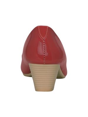 maroon slip on pump - 14705310 - Standard Image - 3
