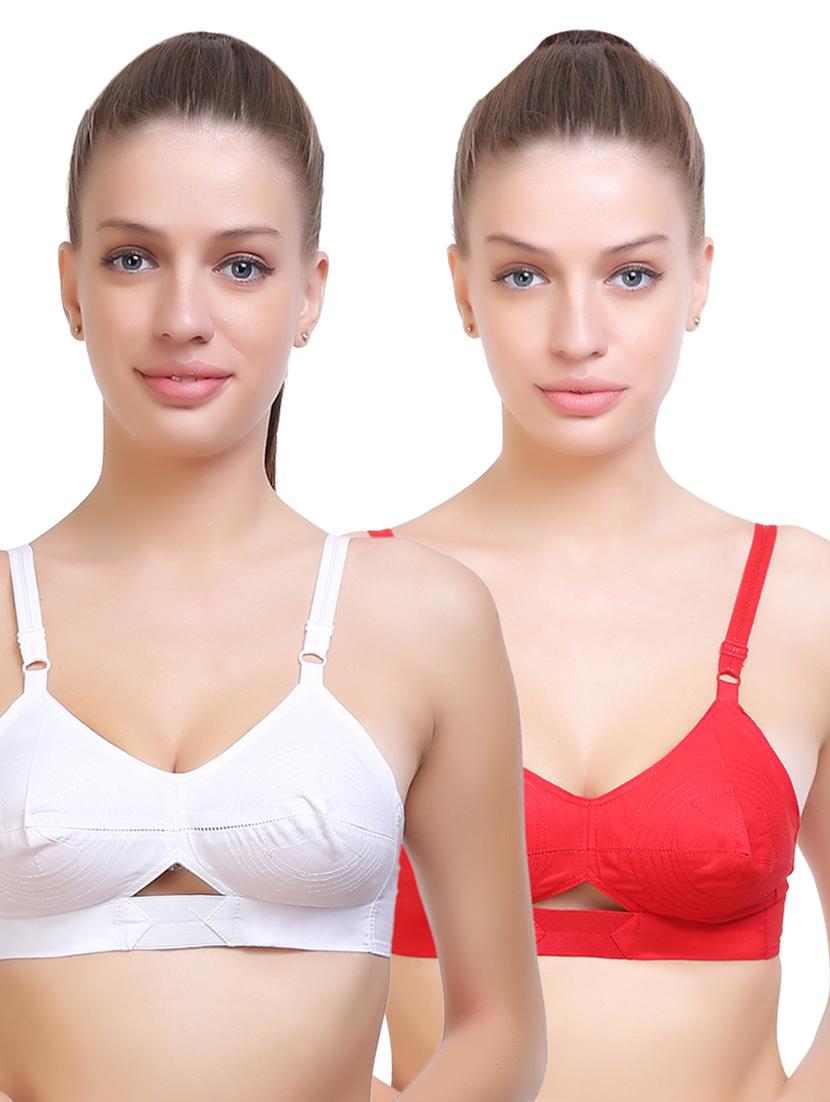 set of 2 cut out detail bra - 14705682 - Zoom Image - 1