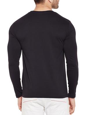 black cotton tshirt - 14713987 - Standard Image - 3