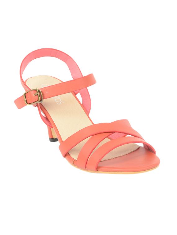orange ankle strap sandal - 14714857 - Zoom Image - 1