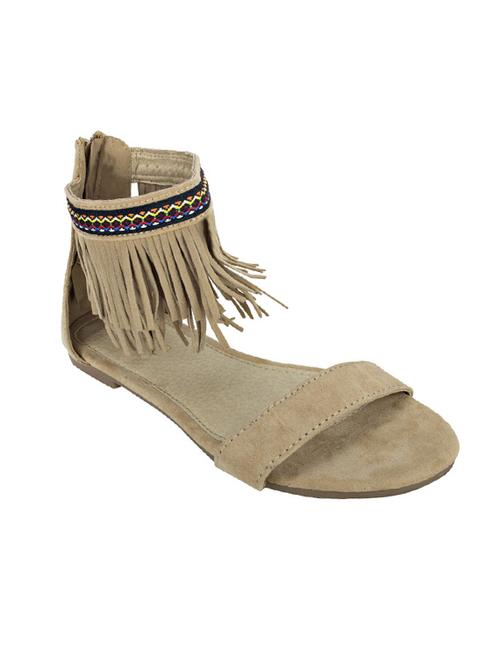 beige ankle strap sandal - 14714873 - Very Small Image - 1