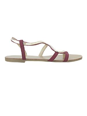red back strap sandal - 14714889 - Standard Image - 2
