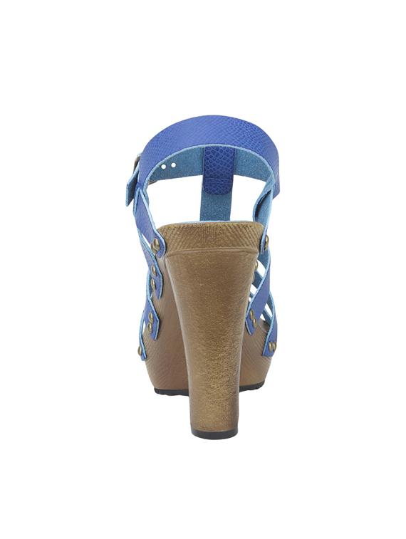 blue ankle strap sandal - 14714893 - Zoom Image - 3