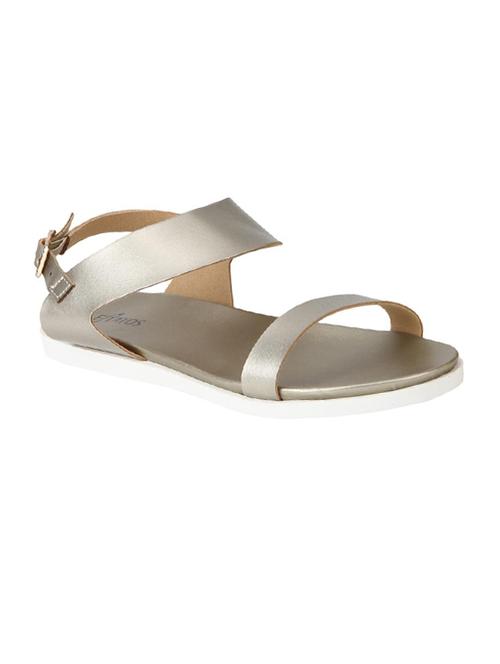 gold back strap sandal - 14714900 - Very Small Image - 1