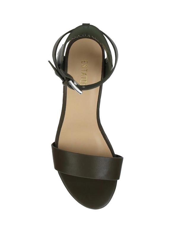 green leather ankle strap sandals - 14714916 - Zoom Image - 4