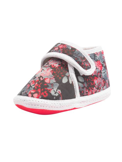 red fabric bootie - 14716420 - Standard Image - 1