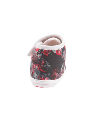 red fabric bootie - 14716420 - Standard Image - 3