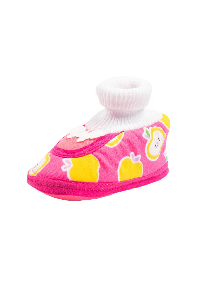 pink fabric bootie - 14716423 - Zoom Image - 1