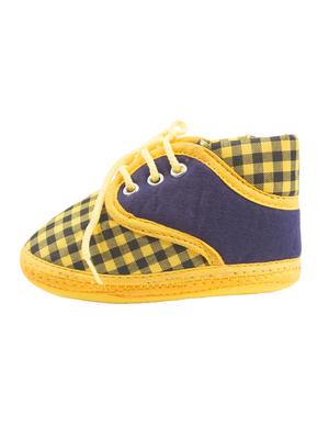 yellow fabric bootie - 14716428 - Standard Image - 2