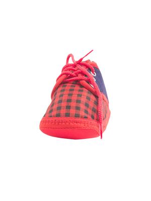 red fabric bootie - 14716430 - Standard Image - 4