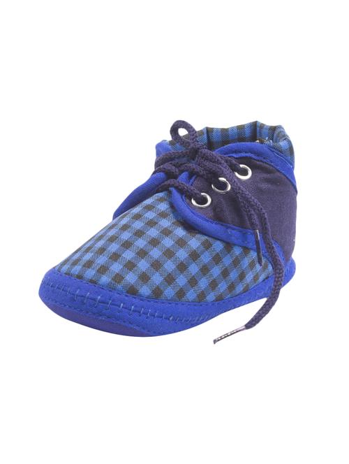 blue fabric bootie - 14716431 - Standard Image - 1