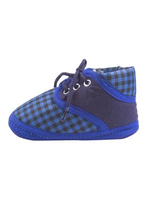 blue fabric bootie - 14716431 - Standard Image - 2