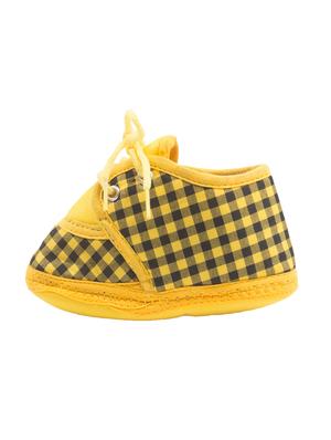 yellow fabric bootie - 14716446 - Standard Image - 2