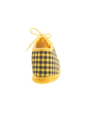yellow fabric bootie - 14716446 - Standard Image - 3