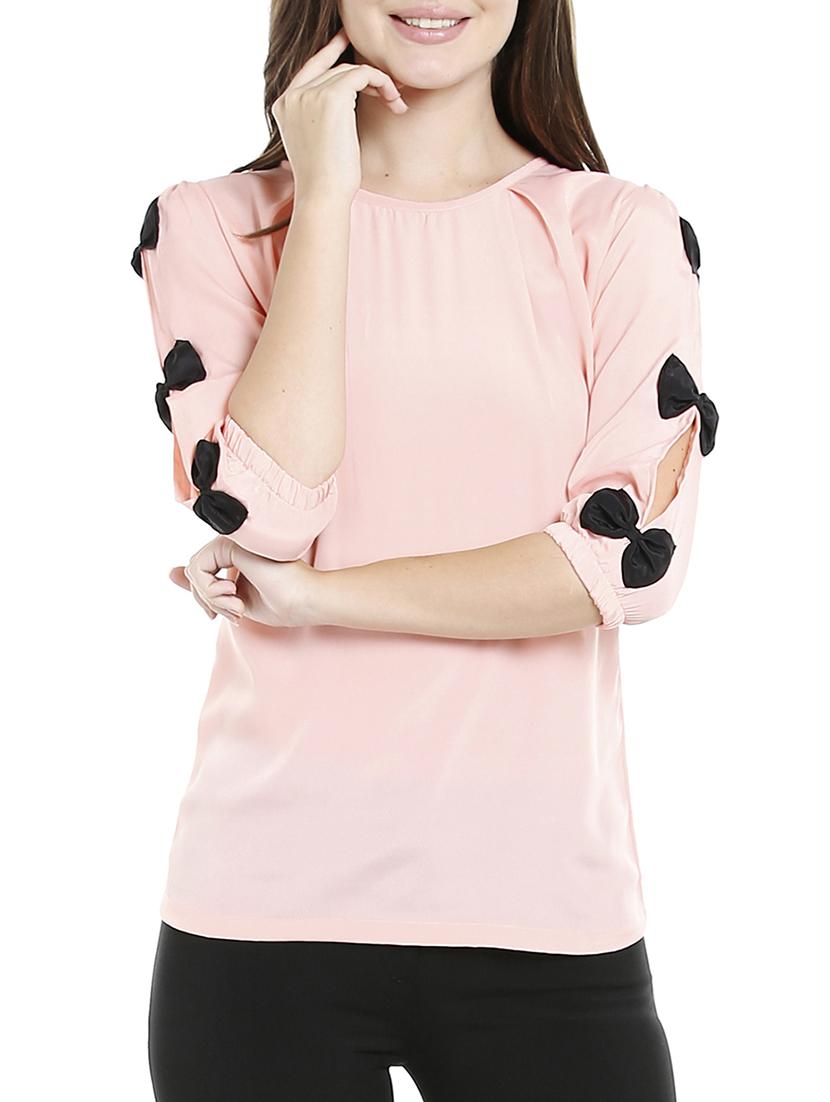 pink solid top - 14717032 - Zoom Image - 1