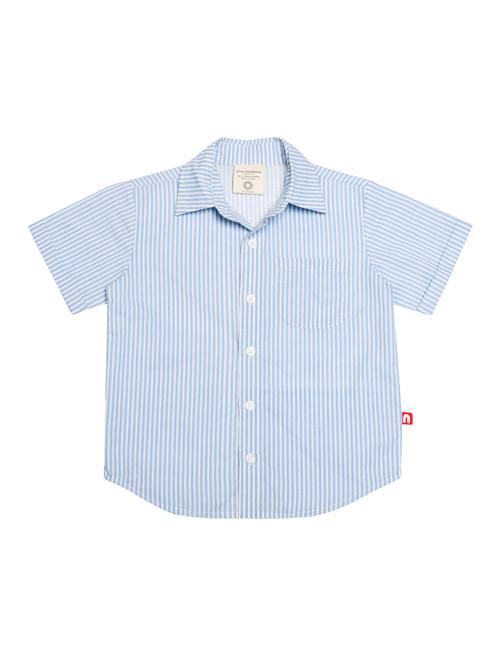pocket patch striped shirt - 14717279 - Standard Image - 1