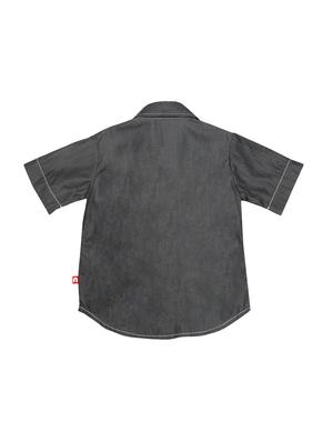 pocket detail curved hem shirt - 14717308 - Standard Image - 2