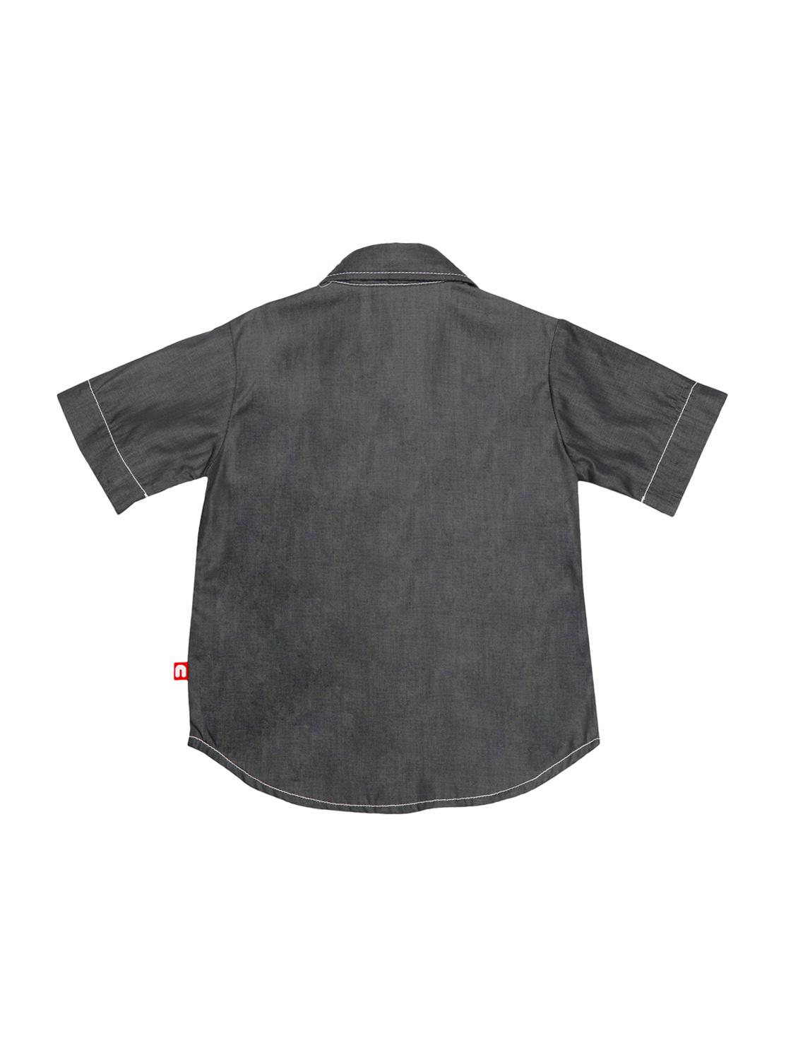 pocket detail curved hem shirt - 14717308 - Zoom Image - 2