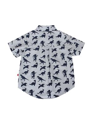 pocket patched quirky print shirt - 14717309 - Standard Image - 2