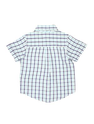 pocket patch checkered shirt - 14717311 - Standard Image - 2