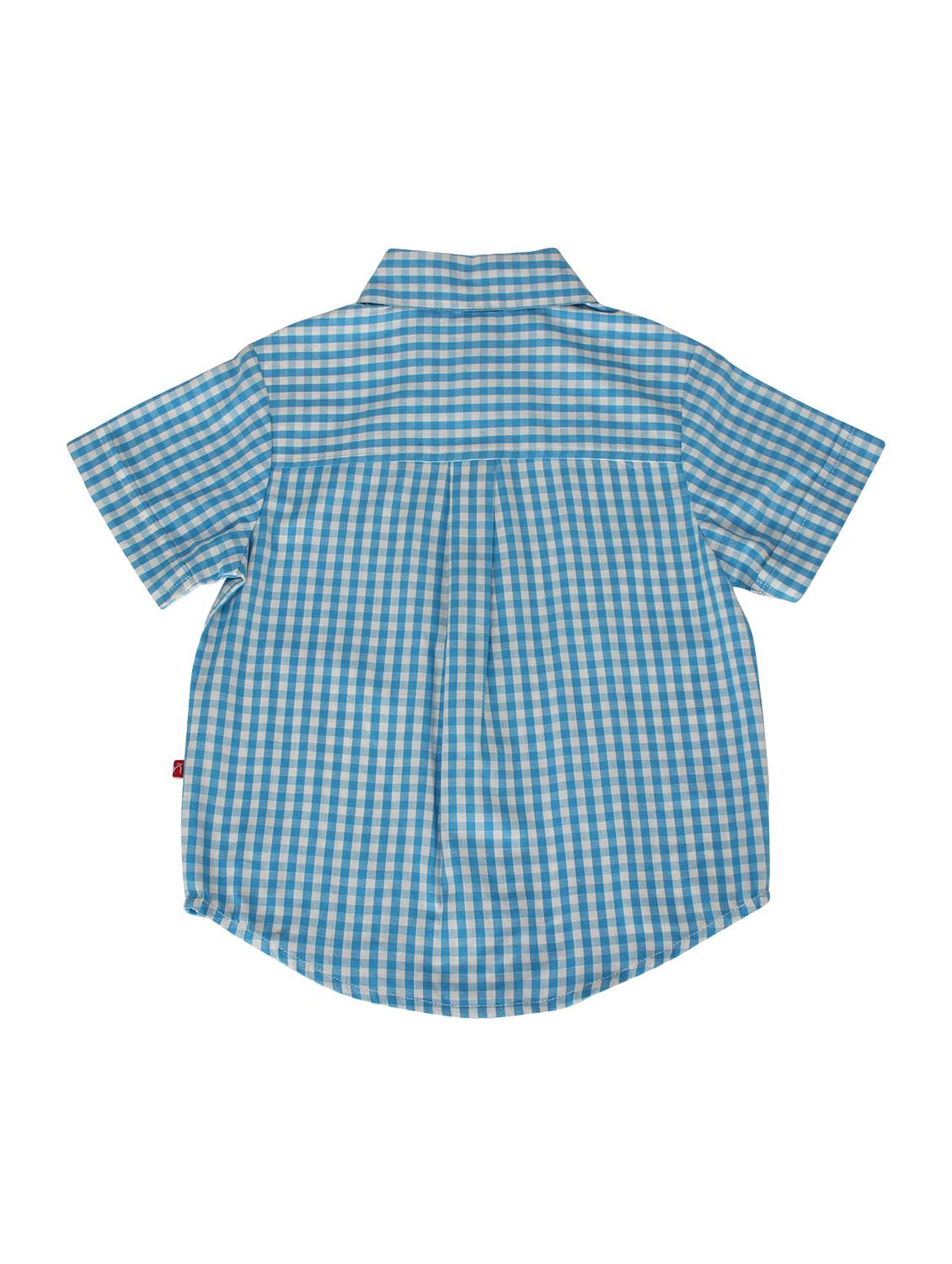 pocket patched checkered shirt - 14717312 - Zoom Image - 2