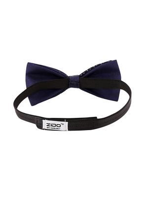 blue satin bow tie - 14717697 - Standard Image - 3
