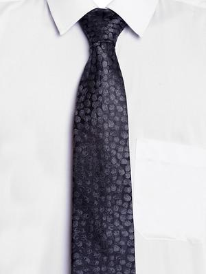 black satin tie - 14717718 - Standard Image - 3