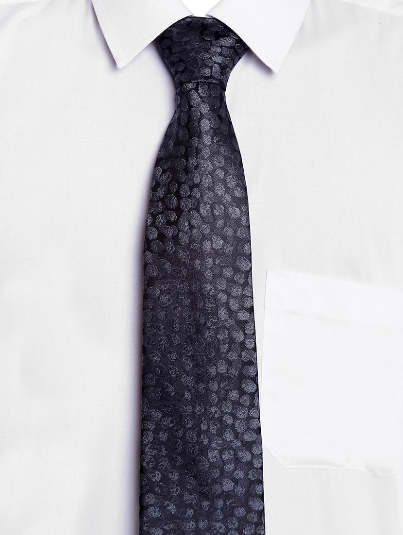 black satin tie - 14717718 - Zoom Image - 3