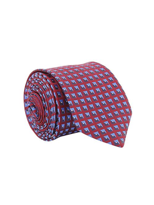 blue satin tie - 14717734 - Standard Image - 1