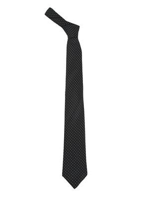 black blended tie, pocket square and cuff links - 14717752 - Standard Image - 2