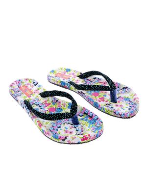 multi colored toe separator flip flop - 14717827 - Standard Image - 3