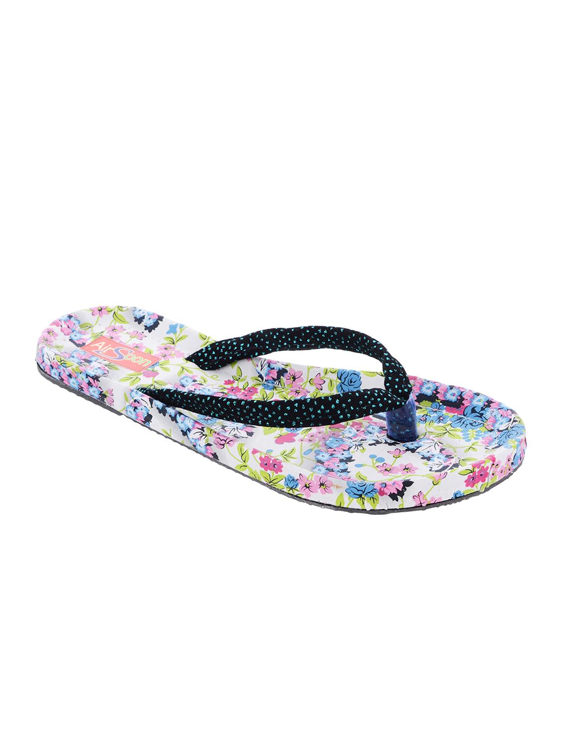 multi colored toe separator flip flop - 14717827 - Zoom Image - 1