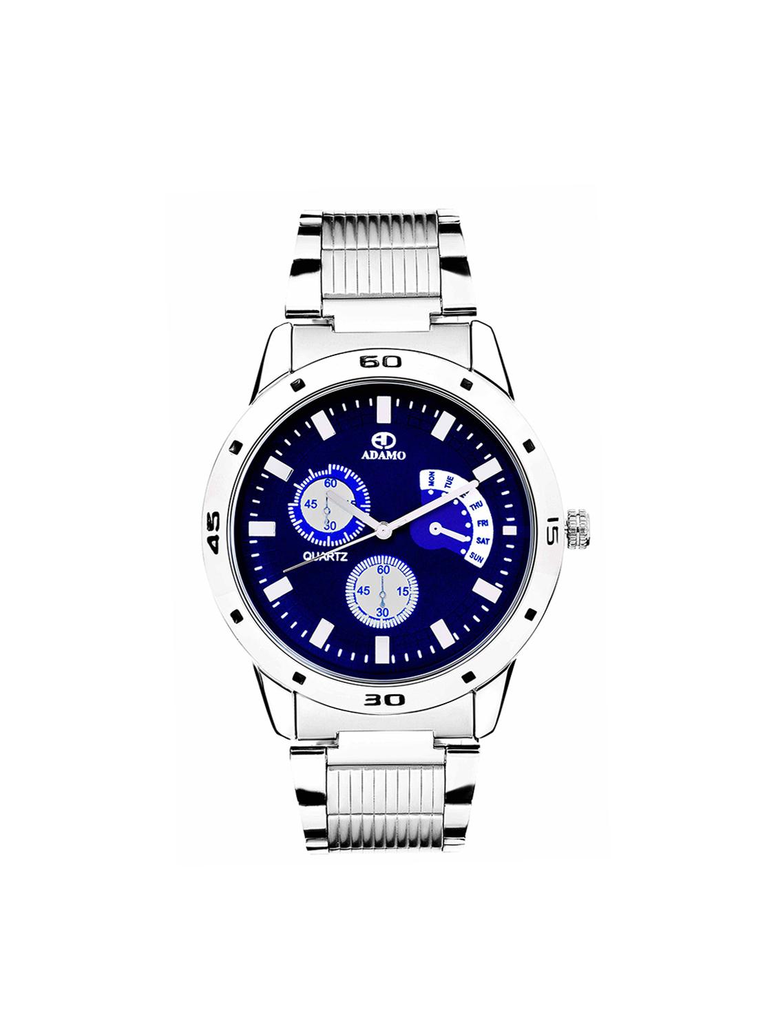 adamo designer analog men's wrist watch ad108 - 14717865 - Zoom Image - 1