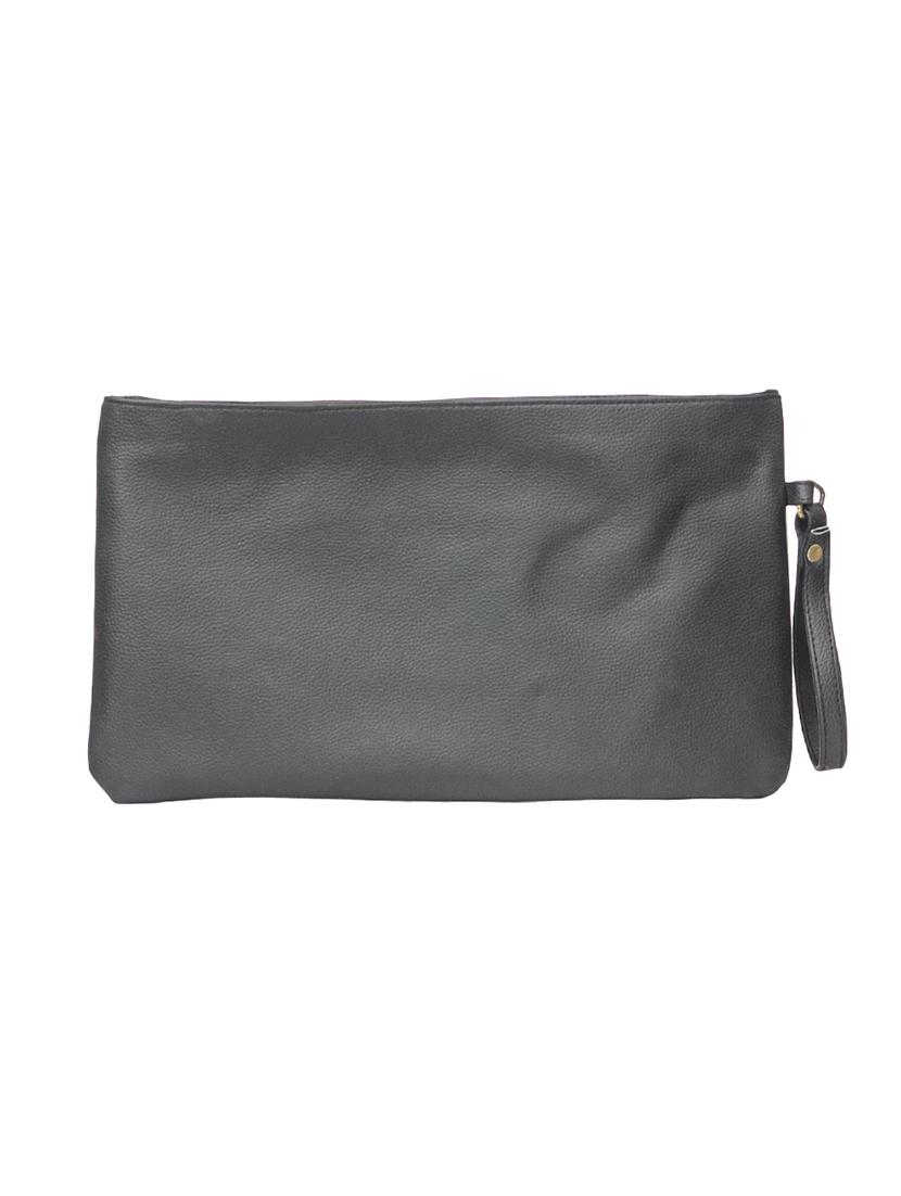 white leatherette regular clutch - 14718036 - Zoom Image - 2