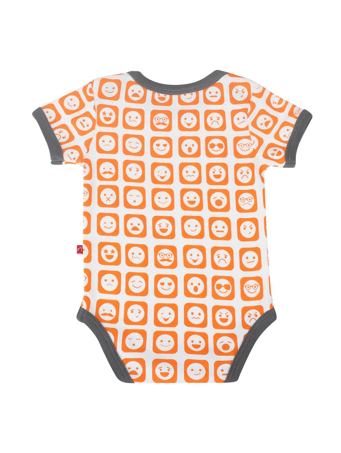 orange cotton onesies - 14718070 - Zoom Image - 2