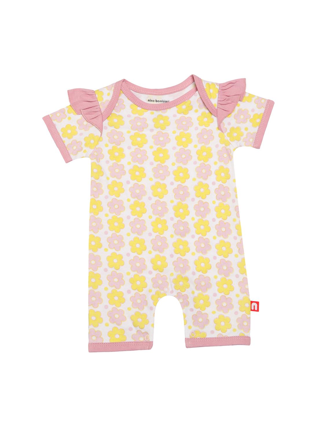 multi colored cotton romper - 14718081 - Zoom Image - 1