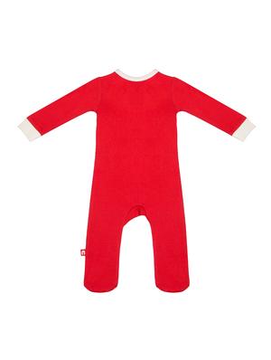 pink cotton romper - 14718158 - Standard Image - 2