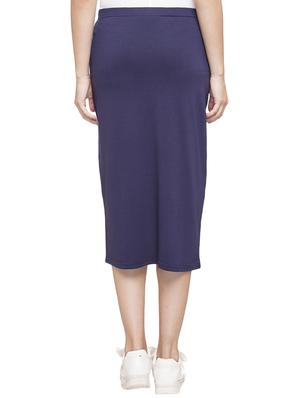 navy blue straight skirt - 14719746 - Standard Image - 3