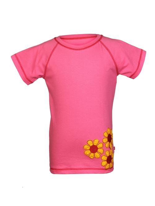 round neck floral top - 14720082 - Standard Image - 1