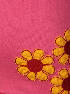 round neck floral top - 14720082 - Standard Image - 3