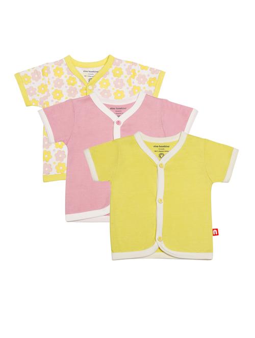 set of 3 multi colored cotton t-shirts - 14720086 - Standard Image - 1