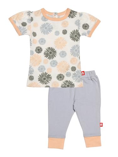 grey cotton full length set - 14720640 - Very Small Image - 1