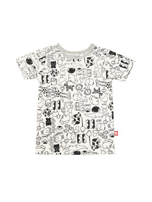 round neck quirky print t-shirt - 14720665 - Standard Image - 1