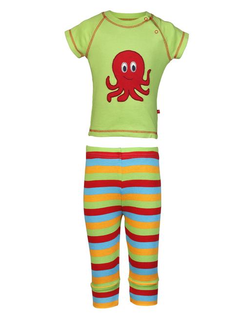 green cotton nightwear - 14720677 - Standard Image - 1