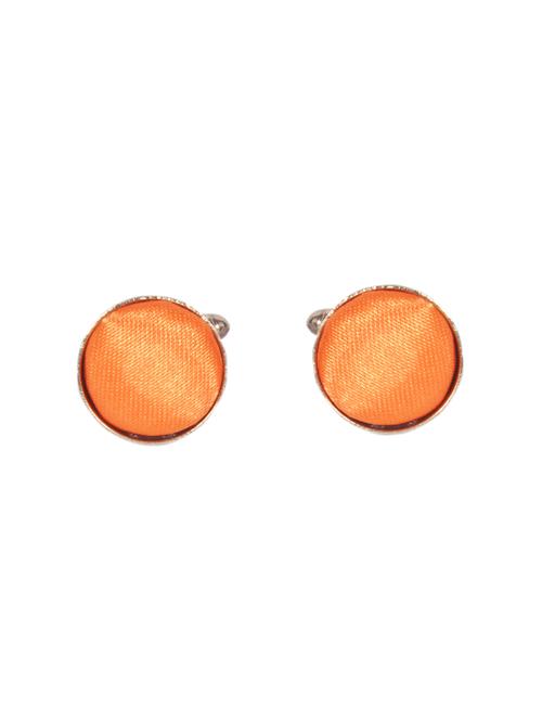 red orange metal cufflink - 14720919 - Very Small Image - 1
