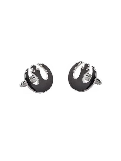 black metal cufflink - 14720926 - Standard Image - 1