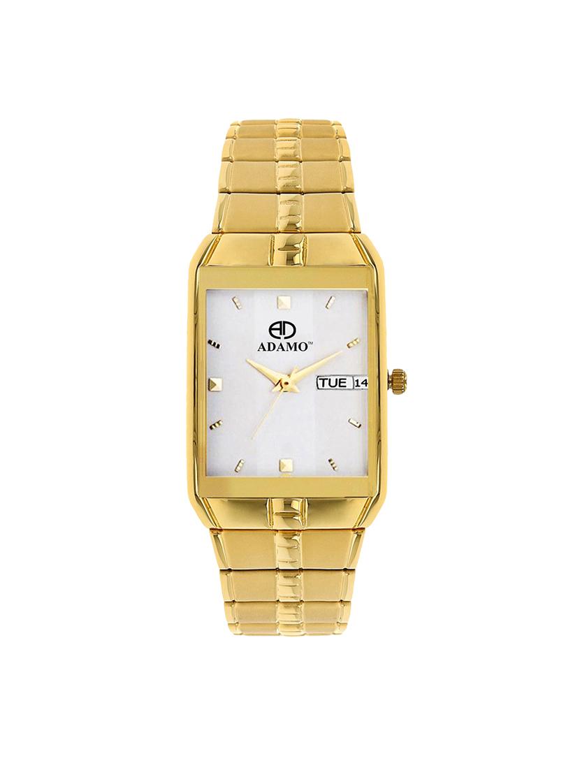 adamo day & date legacy men's wrist watch 9151ym01 - 14727696 - Zoom Image - 1
