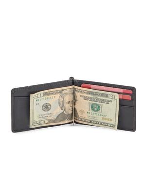 black leather card holder - 14727936 - Standard Image - 3